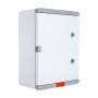 Cutie distributie IP67 din ABS gri, usa mata, placa metalica, 300x400x170 mm PD304017 Plastim - 1